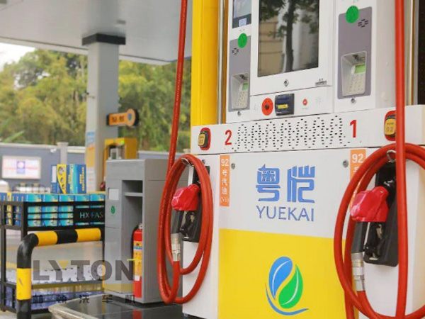 四會粵愷，一站三套洗車設備！粵愷加油站復購林頓FX11全自動洗車機